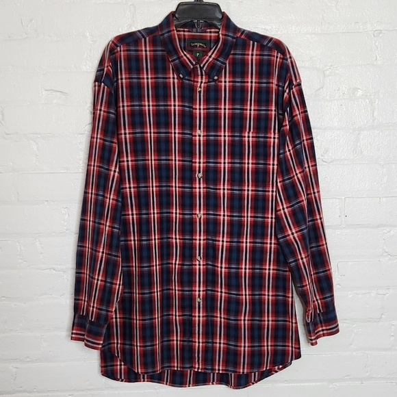 Saddlebred Other - Saddlebred Plaid Button-Down Shirt